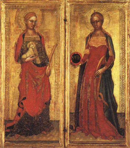 St.Agnes and St.Domitilla